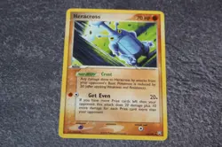 Heracross Pokemon EX Team Rocket Returns Card 45/109, 2004 Pokemon TCG - Image 1