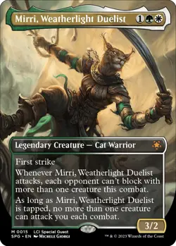 Mirri, Weatherlight Duelist (Borderless) - 15 - Special Guests - NM - Normal EN - Image 1