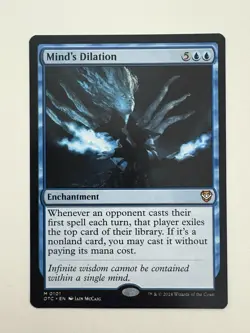 Mind’s Dilation MTG Magic the Gathering Card NM Near Mint OTC - Image 1