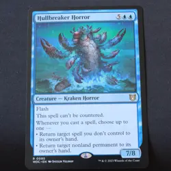 Hullbreaker Horror MTG Commander: Wilds of Eldraine Rare 95 NM - Image 1