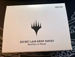 Magic the Gathering Secret Lair Drop Series RESTLESS IN PEACE • Factory Sealed - Image 1