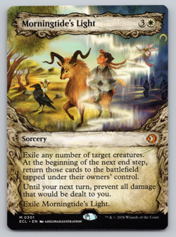 Morningtide's Light Showcase - Lorwyn Eclipsed MTG - Image 1