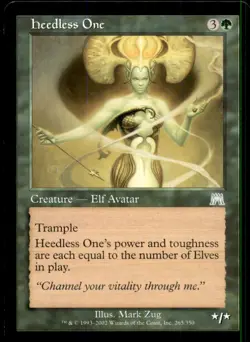 MTG Heedless One LP Light Play Onslaught [5179] - Image 1