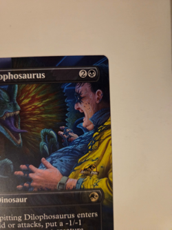 MTG Spitting Dilophosaurus Borderless Jurassic World Collection - Image 4