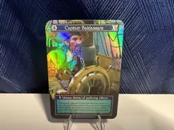 Captain Baldassare - FOIL Beta - Sorcery Contested Realm Unique N/M - Image 1