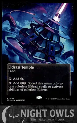 Edge of Eternities: Stellar Sights #59 Eldrazi Temple (0059) (Borderless) - Image 1