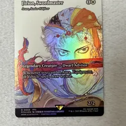 Firion, Swordmaster - Sram, Senior Edificer (Showcase) Foil MTG - Image 5