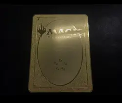 MTG japanese Metal Treasure Token Liliana DIY gold one of a kind made in japan - Image 2