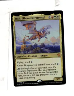 MTG SkeenAB Rith Liberated Primeval FOIL from Dominaria United. NM. - Image 1