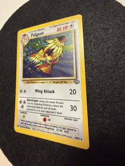 Pokemon TCG Pidgeot Jungle 8/64 Holo Unlimited NM- - Image 3