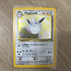 Pokemon Vintage Wigglytuff 16/64 Jungle Holo LP WOTC Rare - Image 1