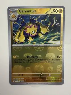 Galvantula 034/086 - Master Ball Pattern Holo - SV10.5 White Flare - Pokemon TCG - Image 1