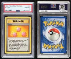 Revive Pokemon Base Set PSA 10 GEM MT 1999 - Image 3