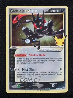 Greninja - Gold Star (Celebrations Elite Trainer Box) Holo Pokemon Black Star - Image 1