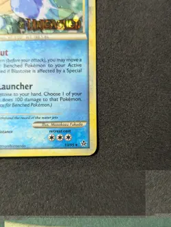 Pokemon TCG Blastoise 13/95 Prereleased Stamped Holo NM- - Image 4