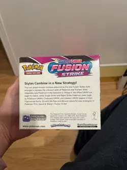 empty pokemon fusion strike booster box - Image 3