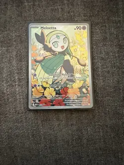 Pokemon TCG Meloetta Black Star Promo 026 Holo Illustration Rare Near Mint - Image 1