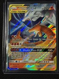 Pokemon TCG Reshiram & Charizard GX - 20/214 *SEE PHOTOS PLEASE* - Image 1