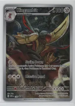 Kingambit (Illustration Collection) Pokemon Scarlet & Violet Black Star Promo - Image 1