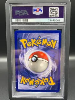VINTAGE Pokemon TCG 1999 Pokemon Base Set Alakazam Holo #1 PSA 7 NM - Image 2