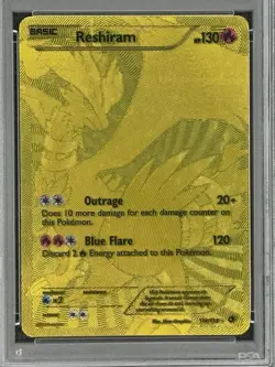 2013 Pokemon B & W FA/ Reshiram Legendary Treasures #114 Ex-MT PSA 6 - Image 2