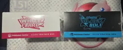 Pokemon Center Black Bolt and White Flare Elite Trainer Box ETB Set Sealed - Image 5