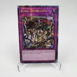 Royal Oppression Quarter Century Secret Rare RA04-EN120 Near Mint Yugioh - Image 2