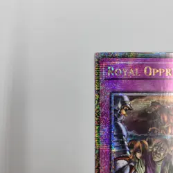 Royal Oppression Quarter Century Secret Rare RA04-EN120 Near Mint Yugioh - Image 4