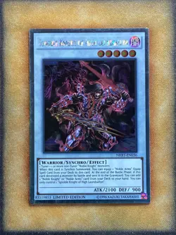 Yugioh Ignoble Knight of High Laundsallyn NKRT-EN036 Platinum Rare NM - Image 1
