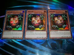 3x Sangan 1st Edition Ultra Rare Red Blue LDS3-EN001 Yu-Gi-Oh! - Image 1