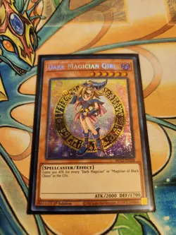 YUGIOH! Dark Magician Girl MP22-EN268 Prismatic Secret Rare 1st Edition NM - Image 1