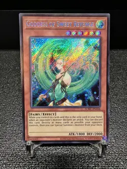 Goddess Of Sweet Revenge LCKC-EN106 Unlimited Secret Rare NM +Bonus FREESHIP! - Image 1