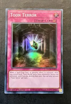 Yu-Gi-Oh! TCG Toon Terror 1st Edition TOCH-EN005 NM - Image 1