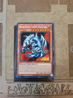 YUGIOH BLUE-EYES TOON DRAGON SRL-EN000 SECRET UNLIMITED ED NM 25TH/2020 - Image 2