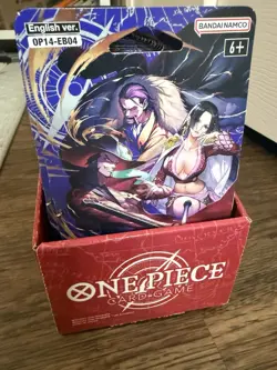 One Piece OP-14 The Azure Sea’s Seven Sleeved Booster Pack Sealed Lot Of 50 - Image 1