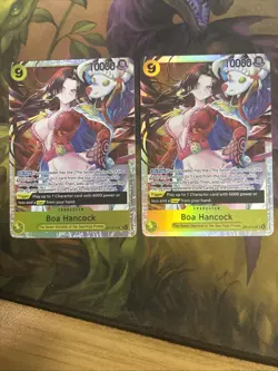 Boa Hancock OP14-112 SR Foil One Piece TCG English x2 COPIES PACK FRESH - Image 1
