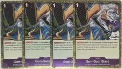 Gum Gum Giant R OP09-078 - Emperors In The New World - One Piece TCG (Playset) - Image 1