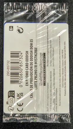 Oddish 102 Sv: Scarlet & Violet Promo Cards Regular - Sealed - Image 2