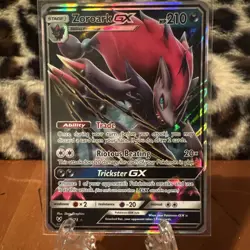 Pokemon TCG Zoroark GX Ultra Holo Rare Card 53/73 Shining Legends NM - Image 1