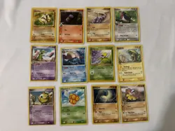 Old Pokemon Card Lot (12 Cards) Vintage Cards (a2) - Image 1