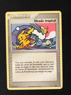 Pokemon Card Tropical Tidal Wave 2006 World Championship Promo Spanish - Image 1