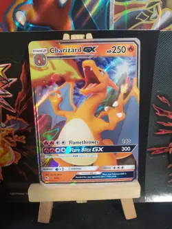 Charizard GX - 9/68 - Pokemon Hidden Fates Sun & Moon Ultra Rare Card NM - Image 1