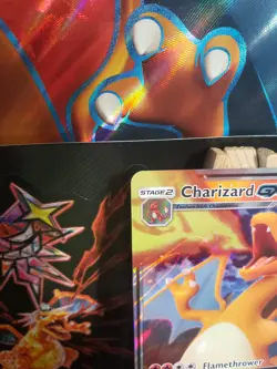 Charizard GX - 9/68 - Pokemon Hidden Fates Sun & Moon Ultra Rare Card NM - Image 2