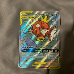 Magikarp & Wailord GX Alternate Full Art Holo Card 160/181 2019 VG Team Up - Image 1