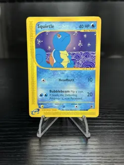 Pokemon Card - Squirtle 132/165 Expedition - Regular - LP - Image 1