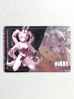 Alice - Goddess of Victory: Nikke Silver Plastic Card - Image 1