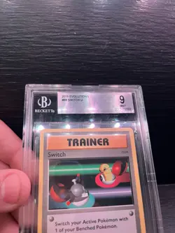 Pokemon TCG 2016 XY Evolutions Switch Regular Uncommon Card #88 Beckett 9 - Image 3