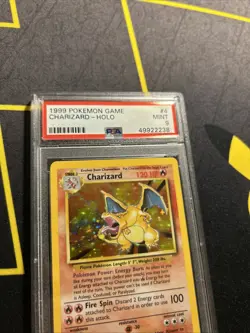 PSA 9 Charizard 4/102 Base Set -Graded Vintage Rare Holo Pokemon Card- Base Set - Image 3