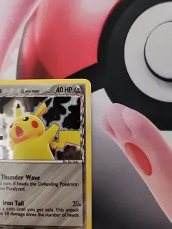 Holo Pikachu Black Star Promo Card Delta Species 035 Pics And Decript. - Image 3