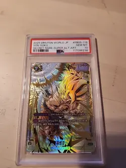 Dragon Ball card Son Goku SCR Parallel New Adventure FB05-119 Japanese Psa10 - Image 1